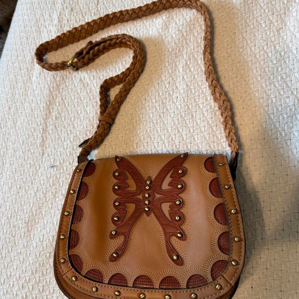 Patricia Nash Montana Collection Saddle Bag purse - Picture 2 of 5